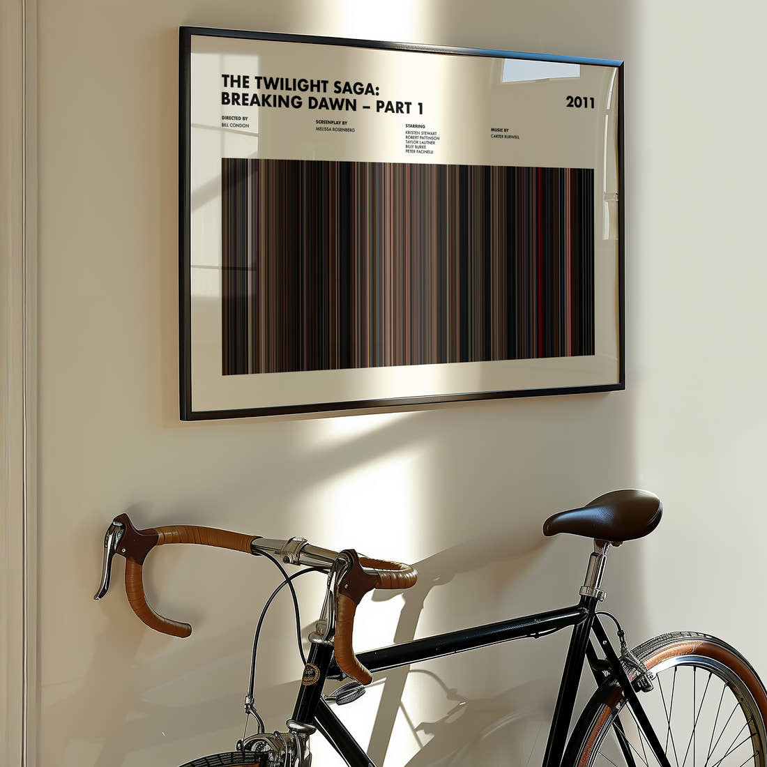 The Twilight Saga: Breaking Dawn – Part 1 Movie Barcode Poster