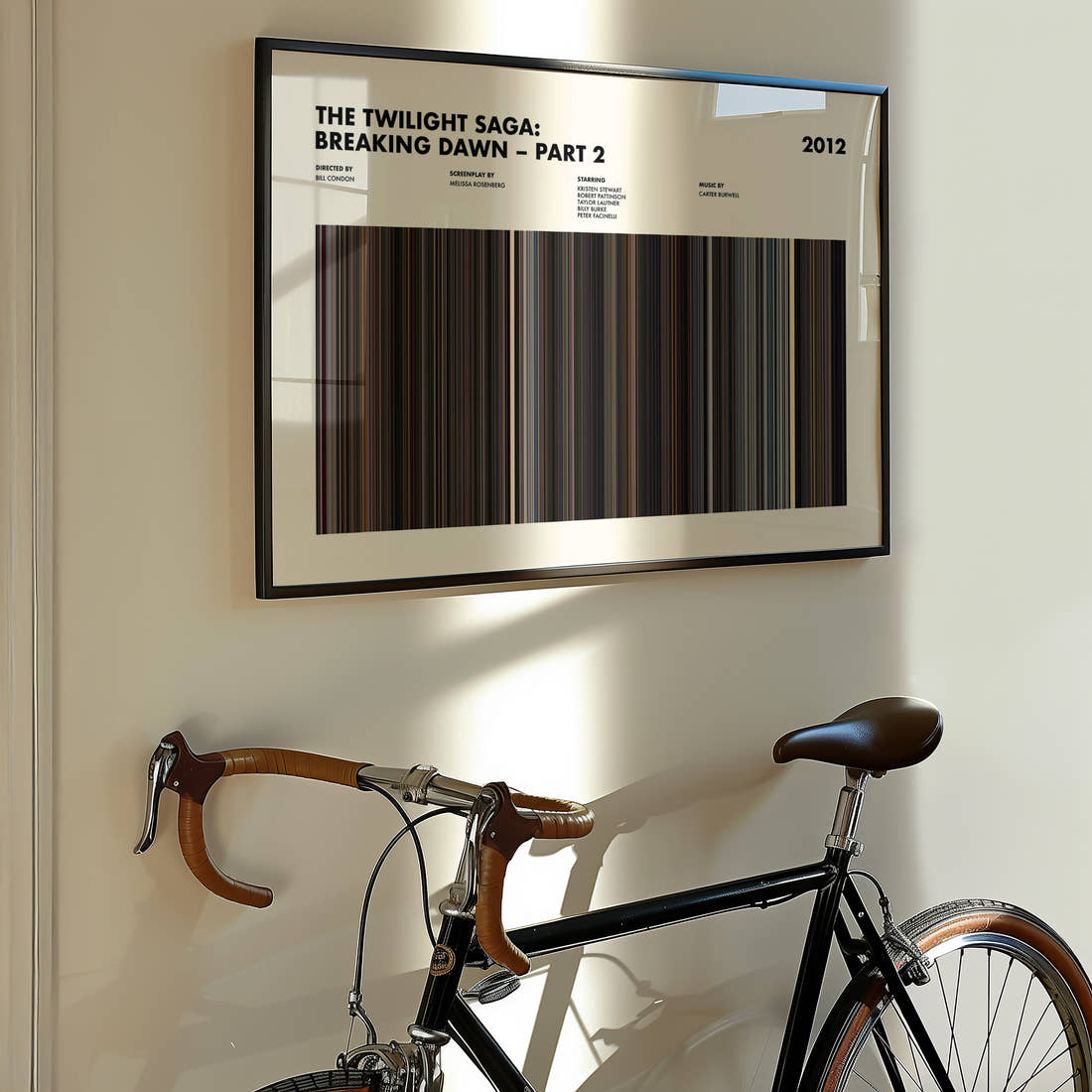 The Twilight Saga: Breaking Dawn – Part 2 Movie Barcode Poster