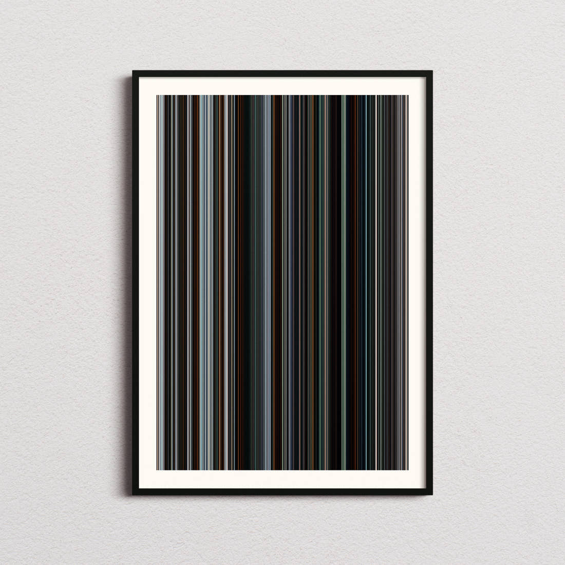 The Weight Movie Barcode Poster - Barcode Only