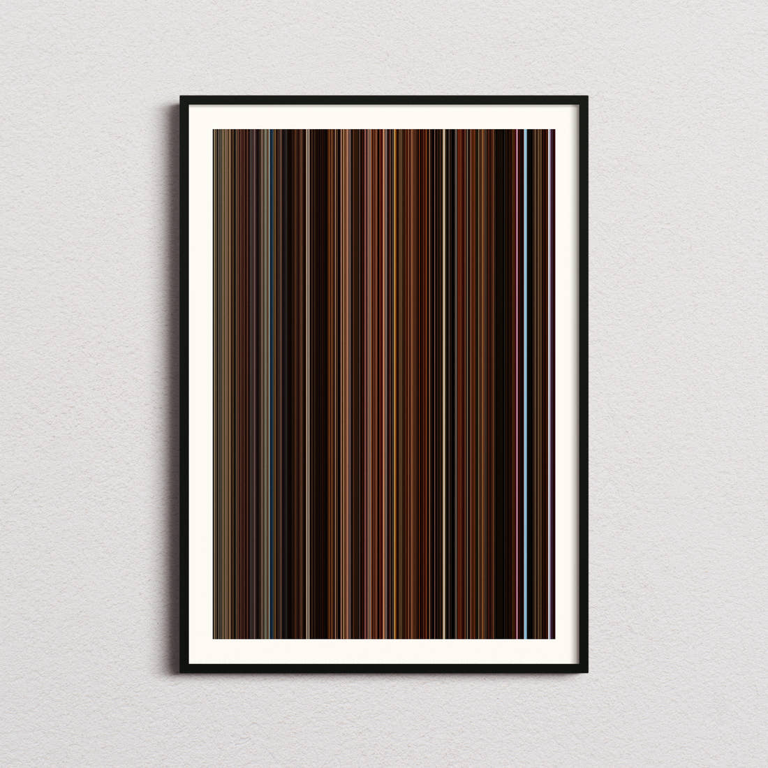 This Is the End Movie Barcode Poster - Barcode Only