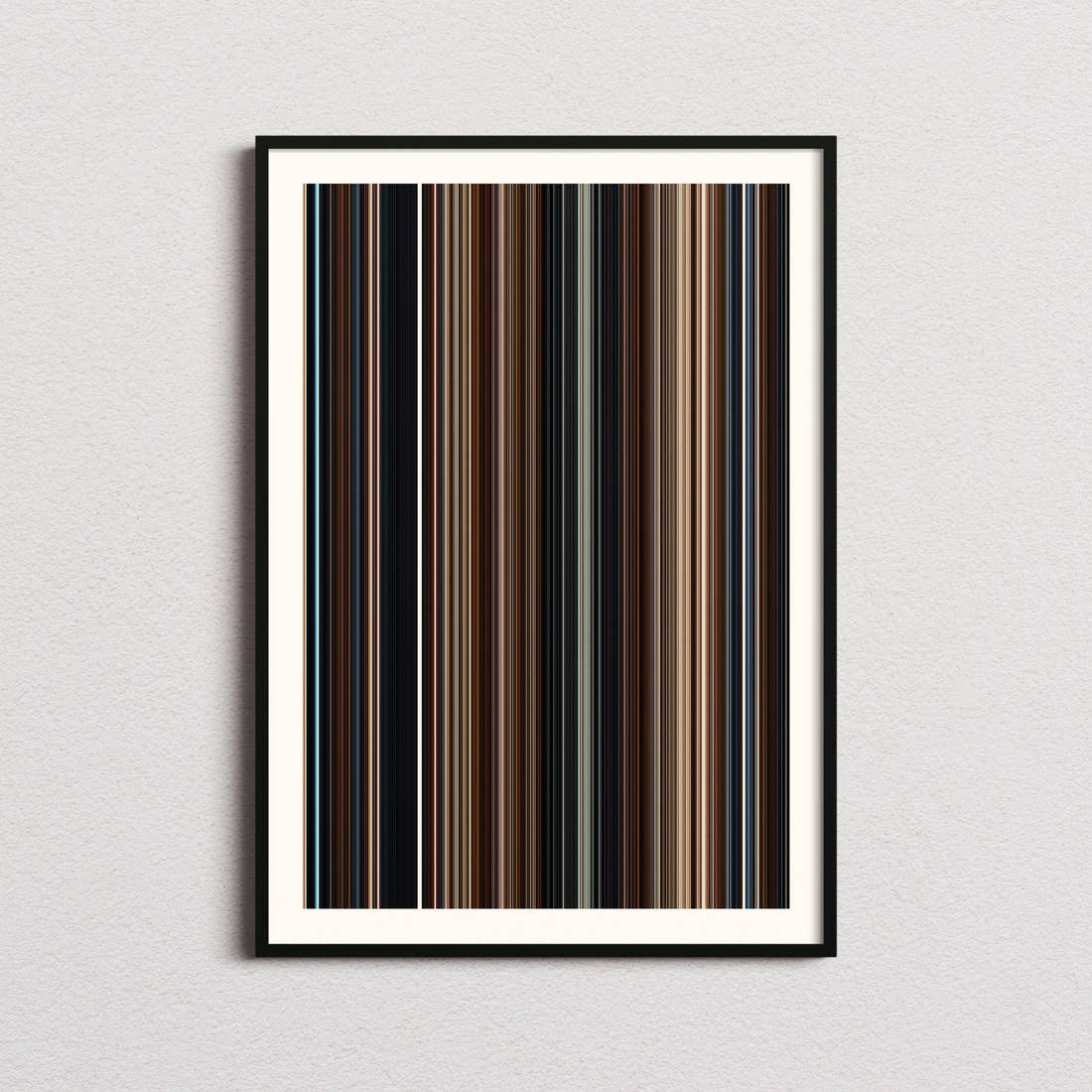 Thor Movie Barcode Poster - Barcode Only