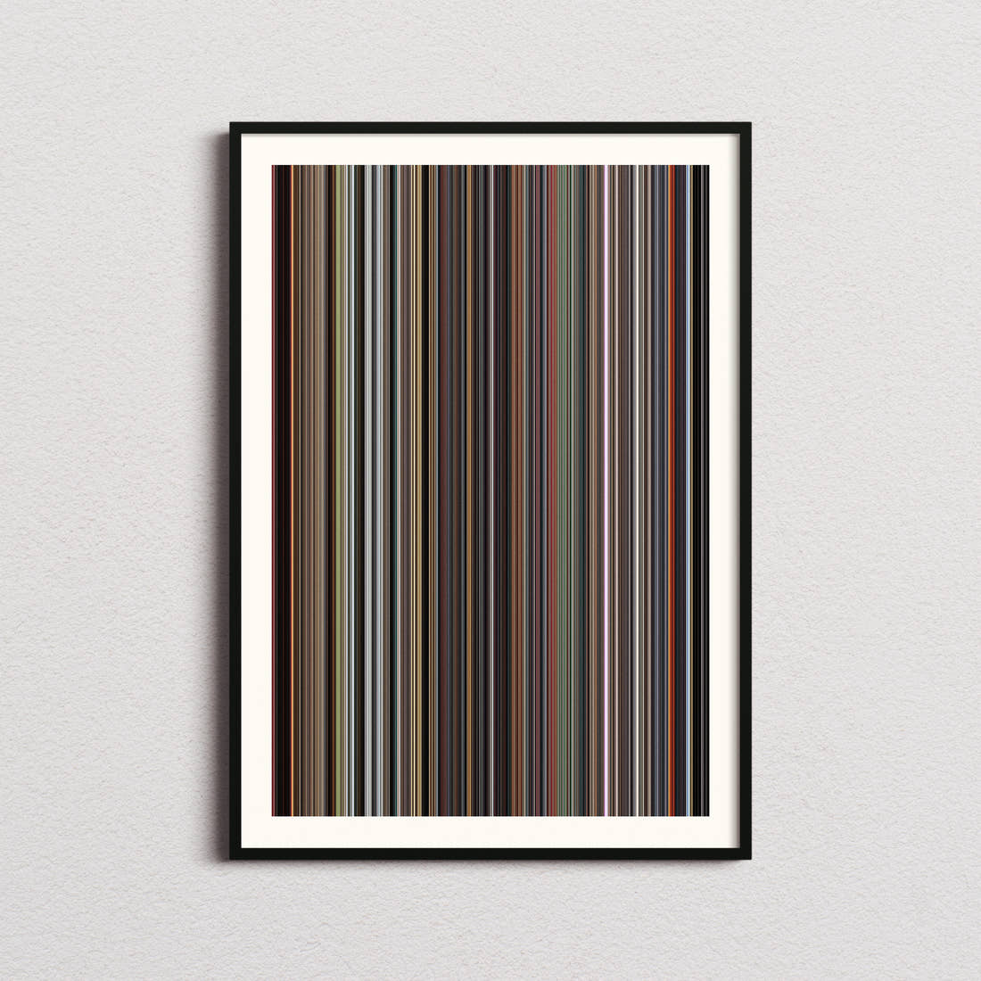 Thor: Ragnarok Movie Barcode Poster - Barcode Only