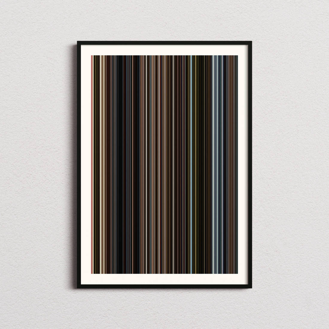 Thor: The Dark World Movie Barcode Poster - Barcode Only