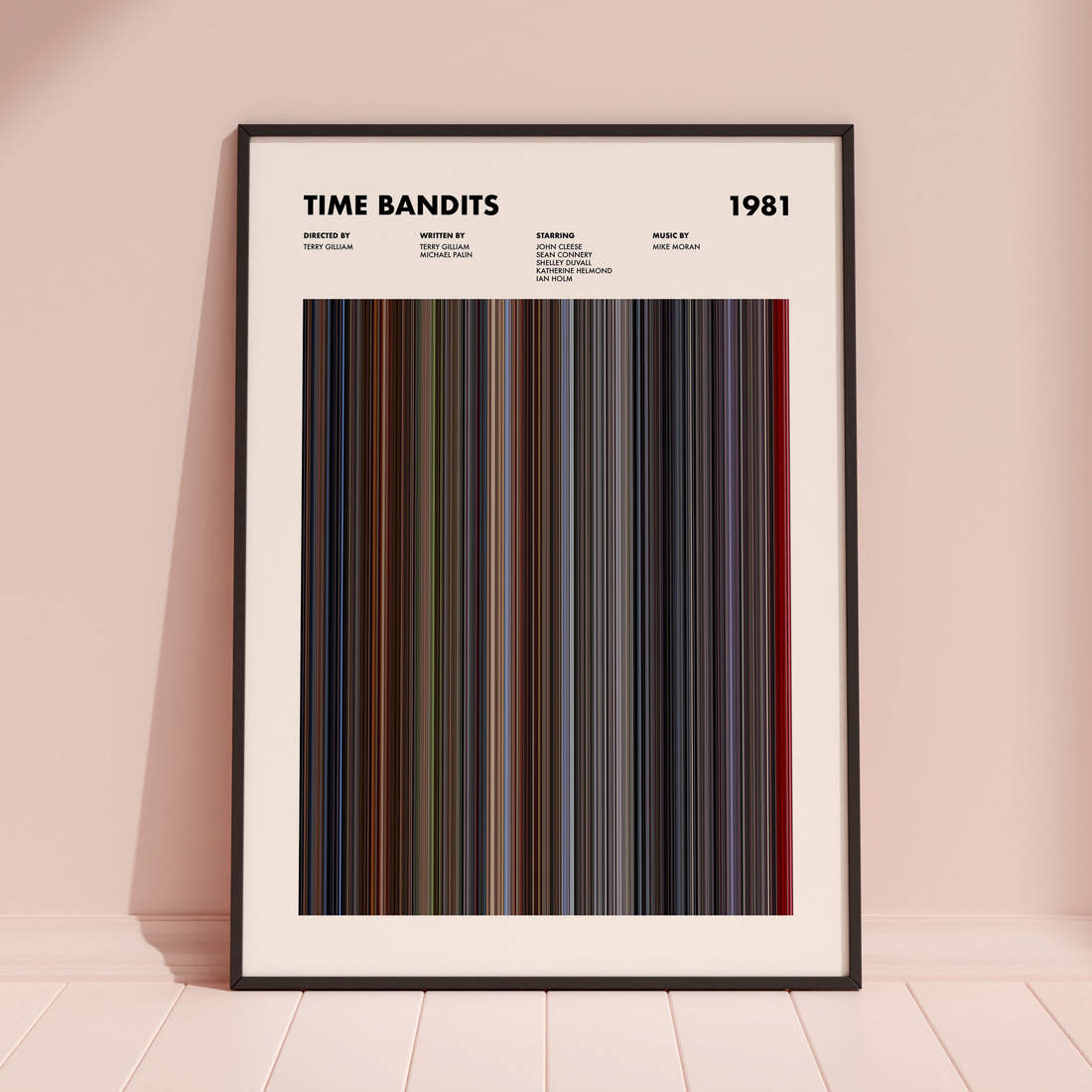 Time Bandits Movie Barcode Poster