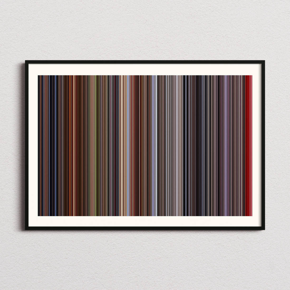 Time Bandits Movie Barcode Poster - Barcode Only
