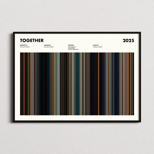 Together Movie Barcode Poster