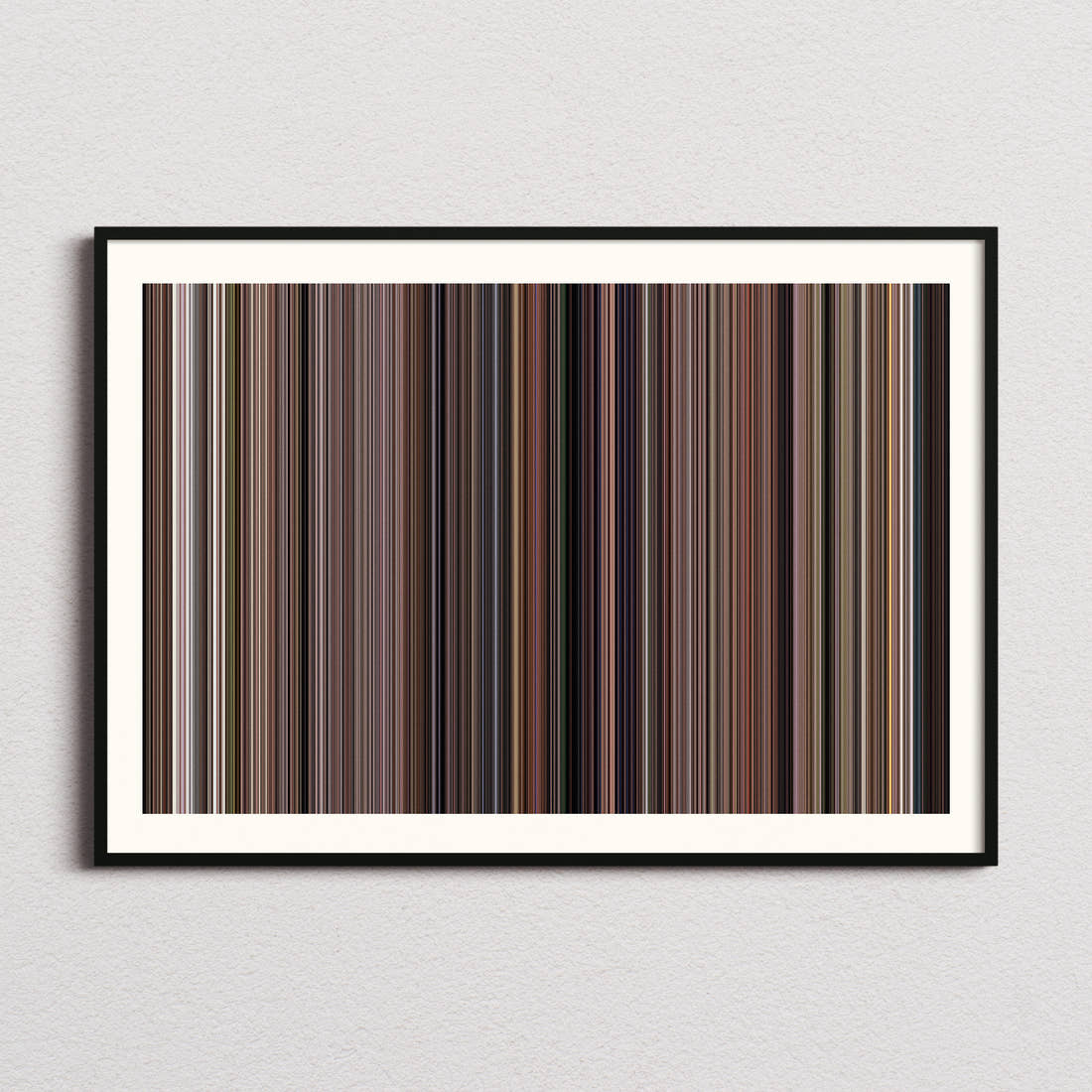 Top Secret! Movie Barcode Poster - Barcode Only