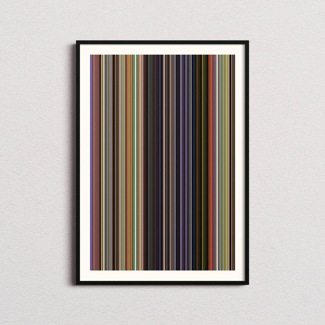 Toy Story 3 Movie Barcode Poster - Barcode Only