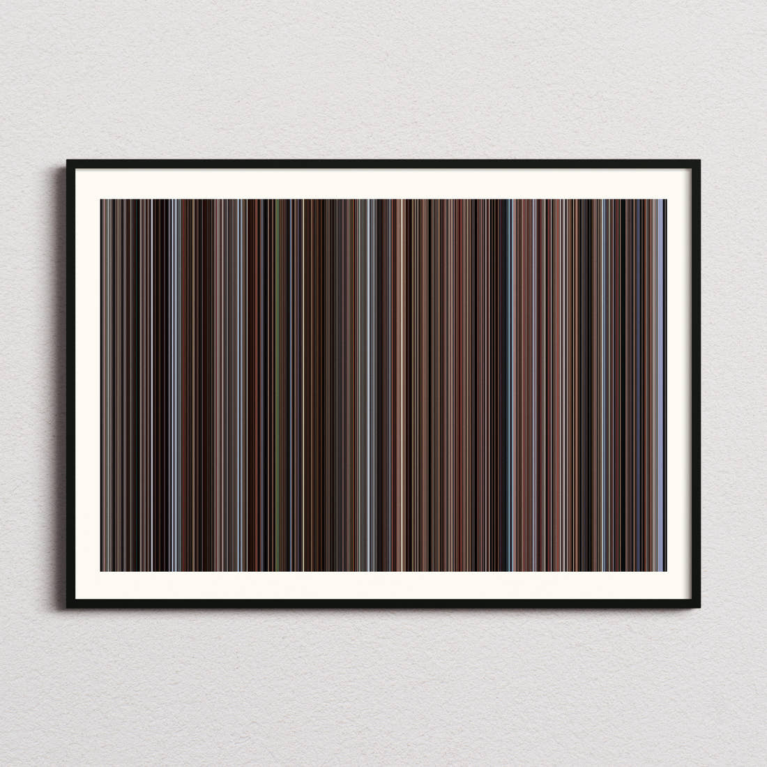 Trading Places Movie Barcode Poster - Barcode Only