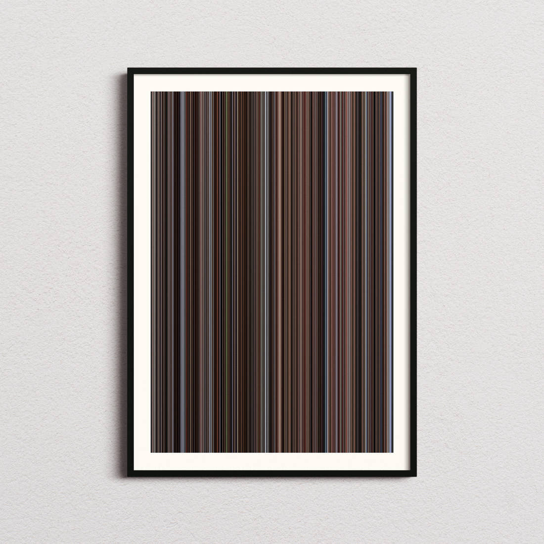 Trading Places Movie Barcode Poster - Barcode Only
