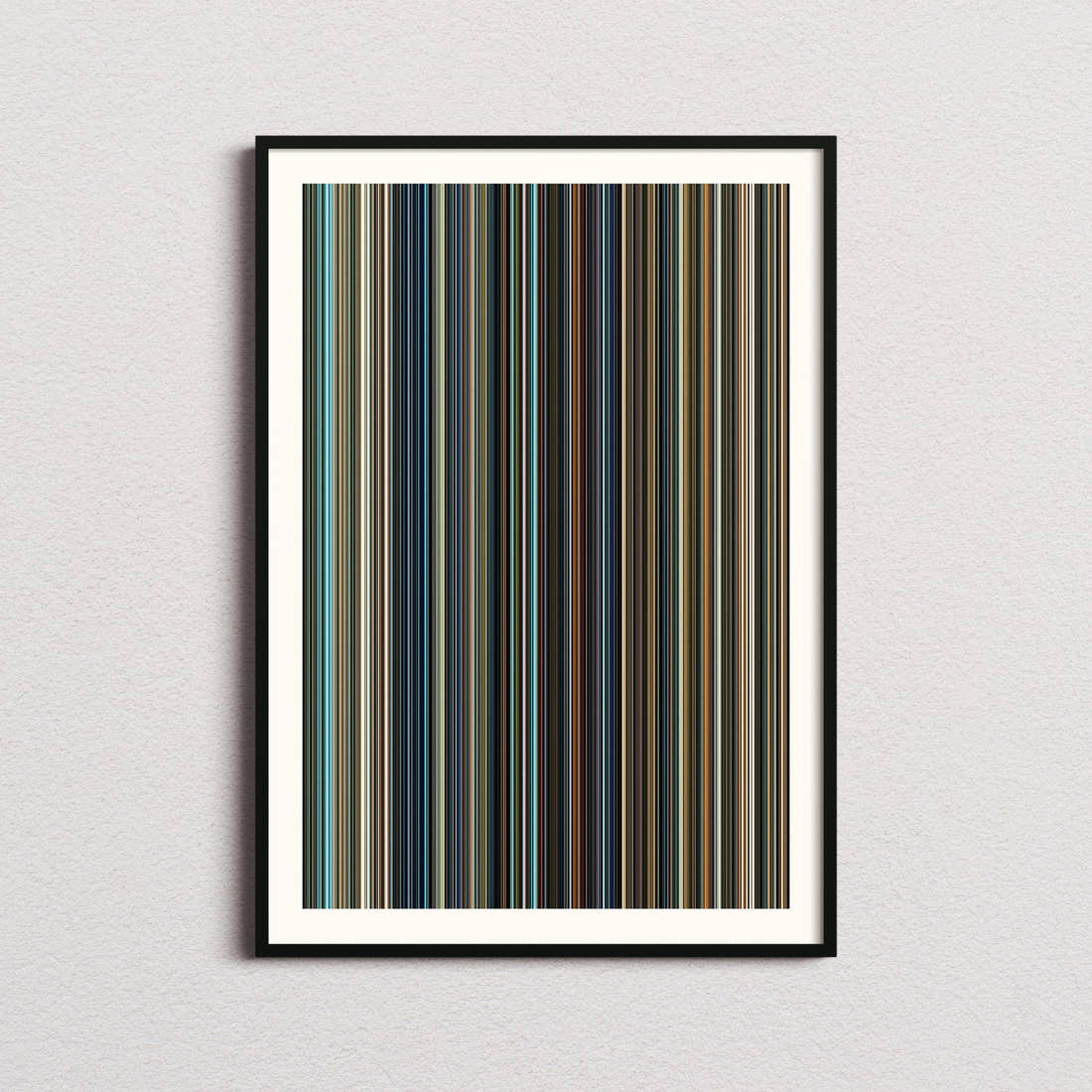 Transformers Movie Barcode Poster - Barcode Only