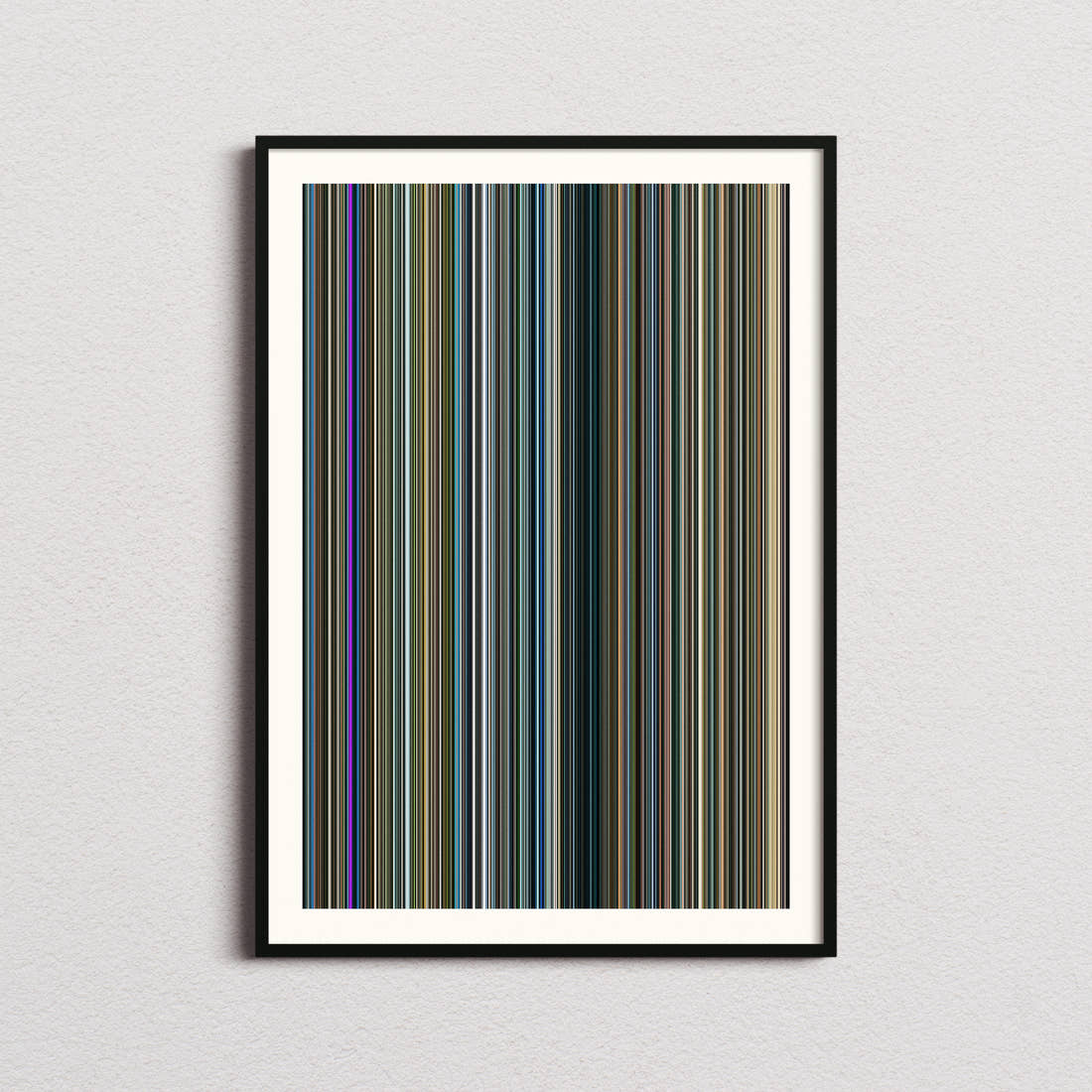 Transformers: Age of Extinction Movie Barcode Poster - Barcode Only