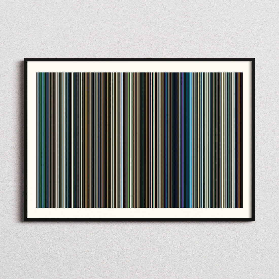 Transformers: The Last Knight Movie Barcode Poster - Barcode Only