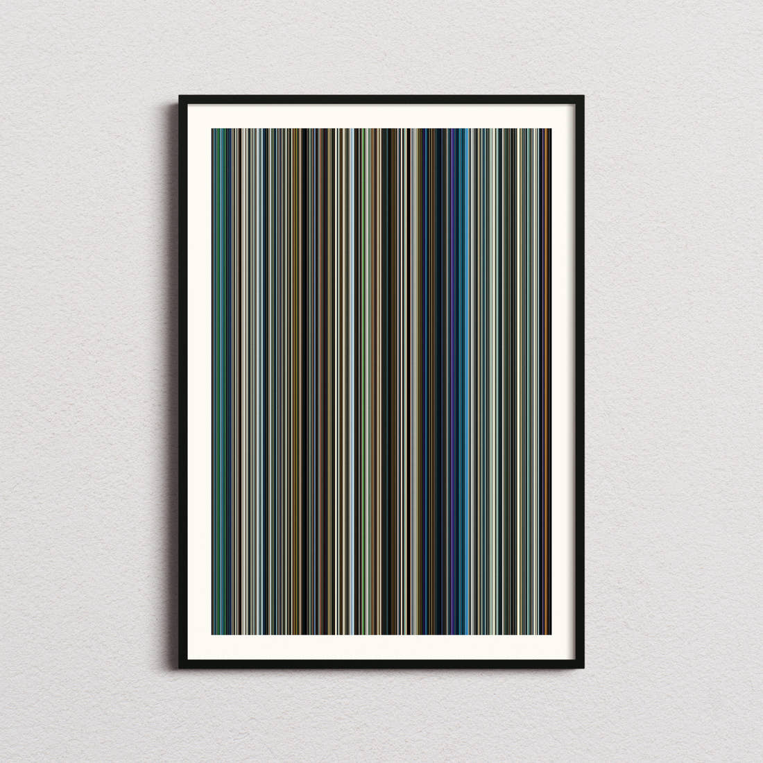 Transformers: The Last Knight Movie Barcode Poster - Barcode Only