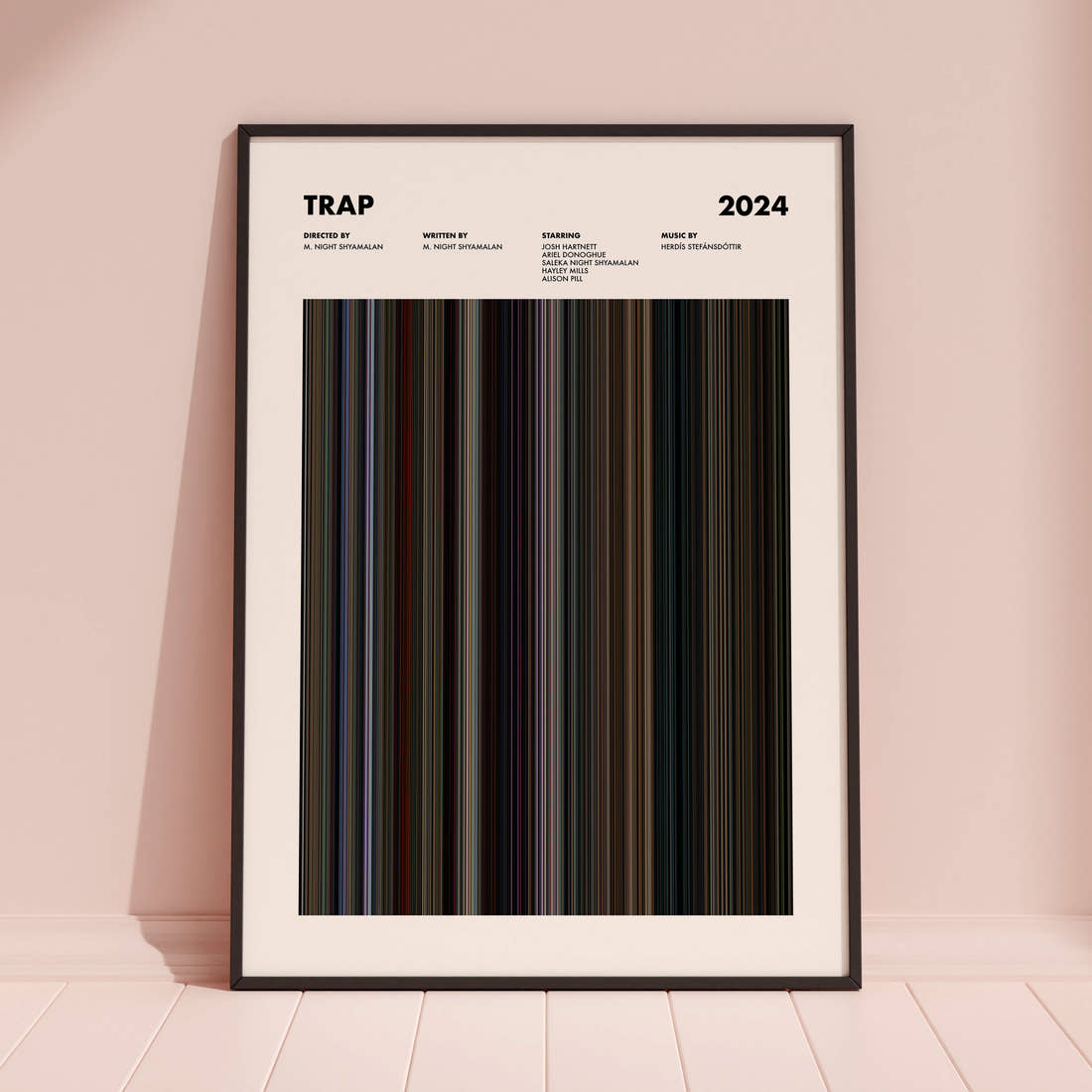Trap Movie Barcode Poster
