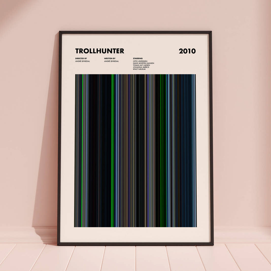 Trollhunter Movie Barcode Poster
