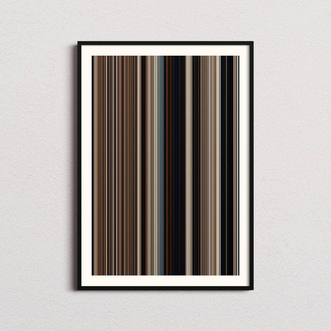 True Grit Movie Barcode Poster - Barcode Only