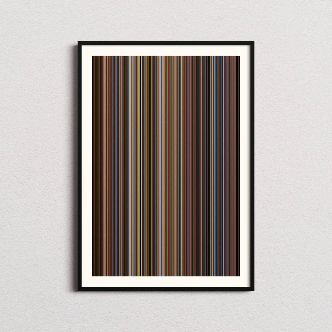 UHF Movie Barcode Poster - Barcode Only
