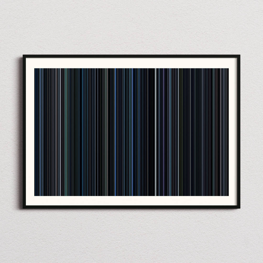 Underworld Movie Barcode Poster - Barcode Only