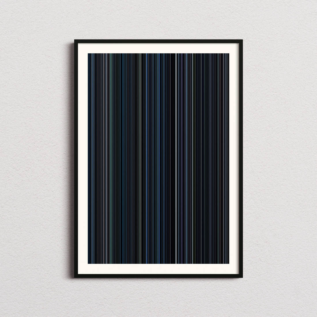 Underworld Movie Barcode Poster - Barcode Only