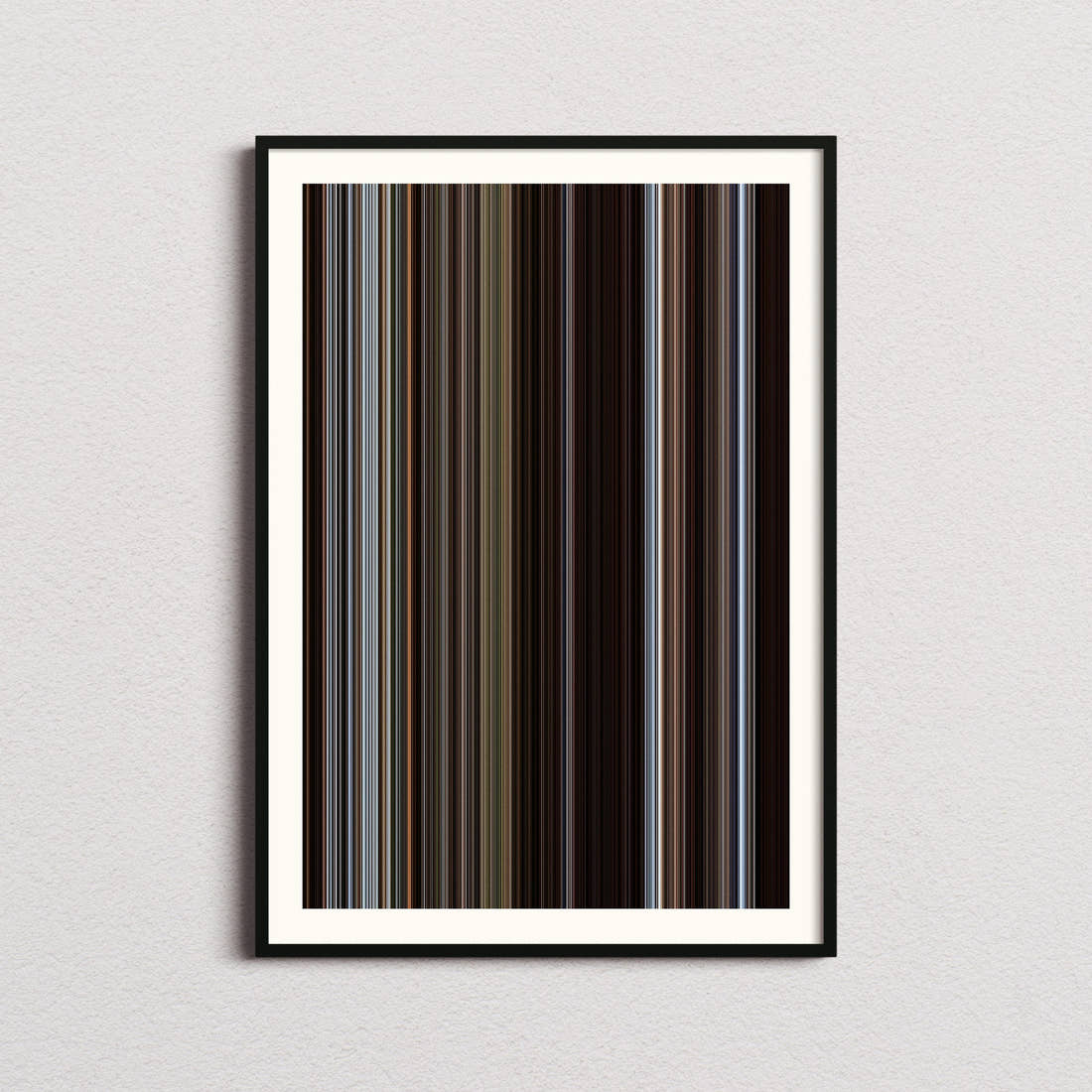 Unforgiven Movie Barcode Poster - Barcode Only
