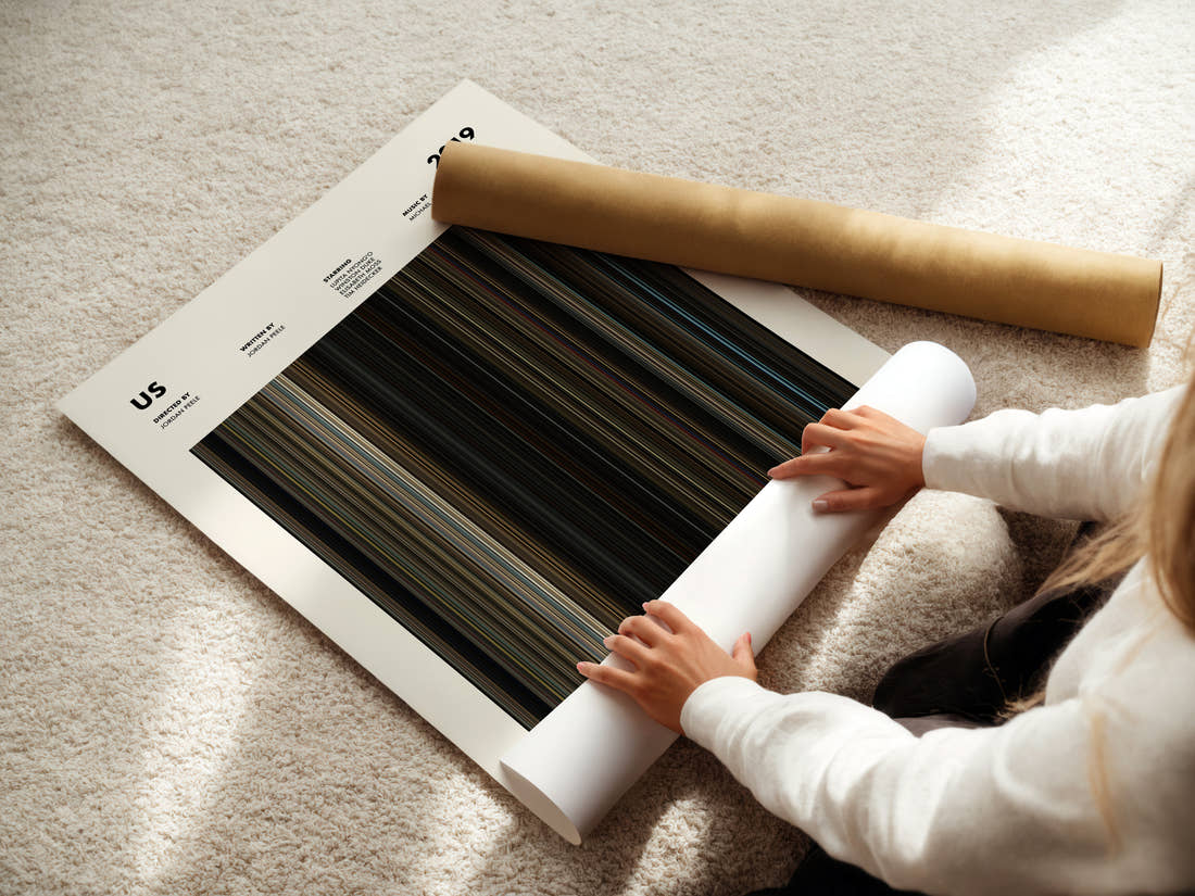 Us Movie Barcode Poster