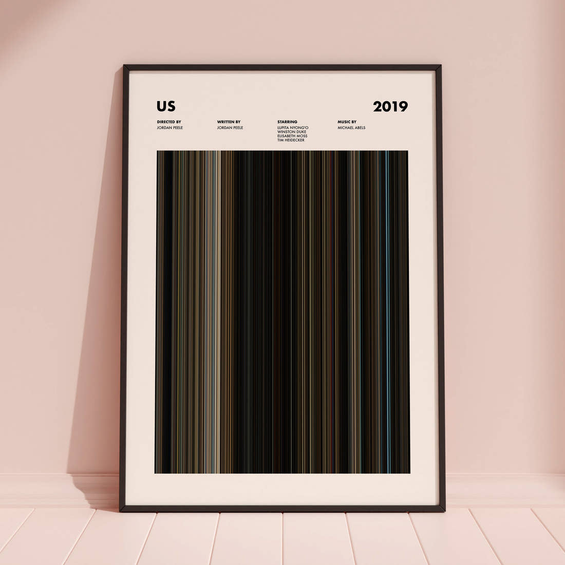 Us Movie Barcode Poster