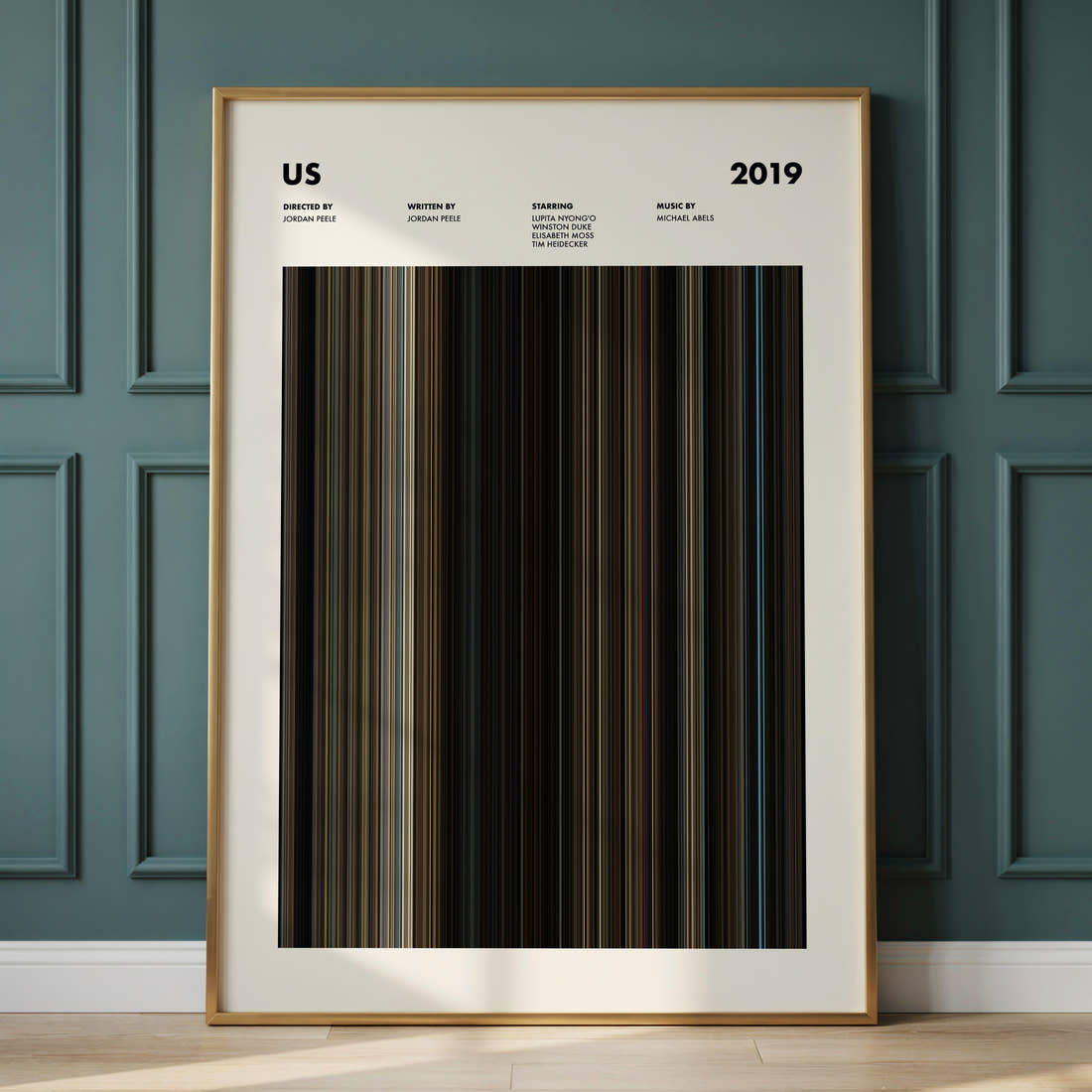 Us Movie Barcode Poster