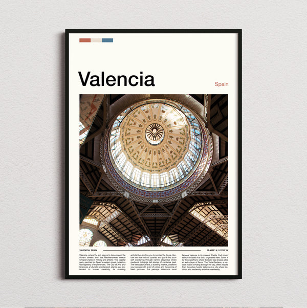 Valencia - Domed Ceiling - Travel Print