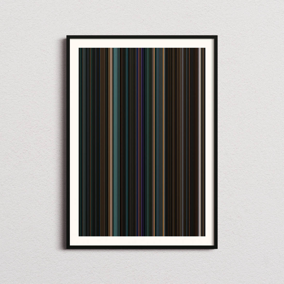 Venom: Let There Be Carnage Movie Barcode Poster - Barcode Only