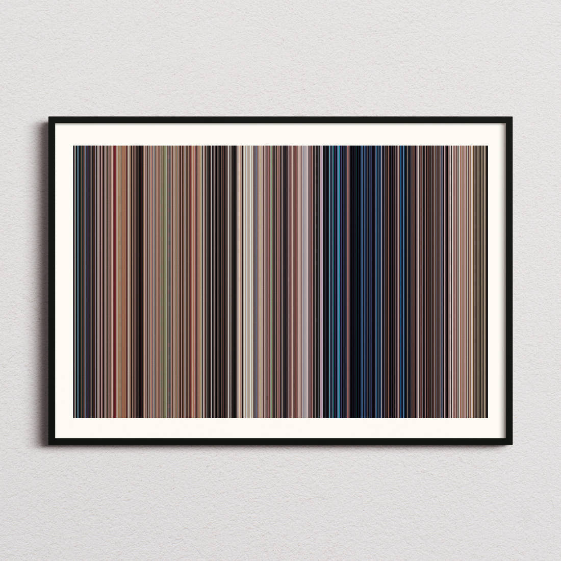 Wallace & Gromit: A Close Shave Movie Barcode Poster - Barcode Only