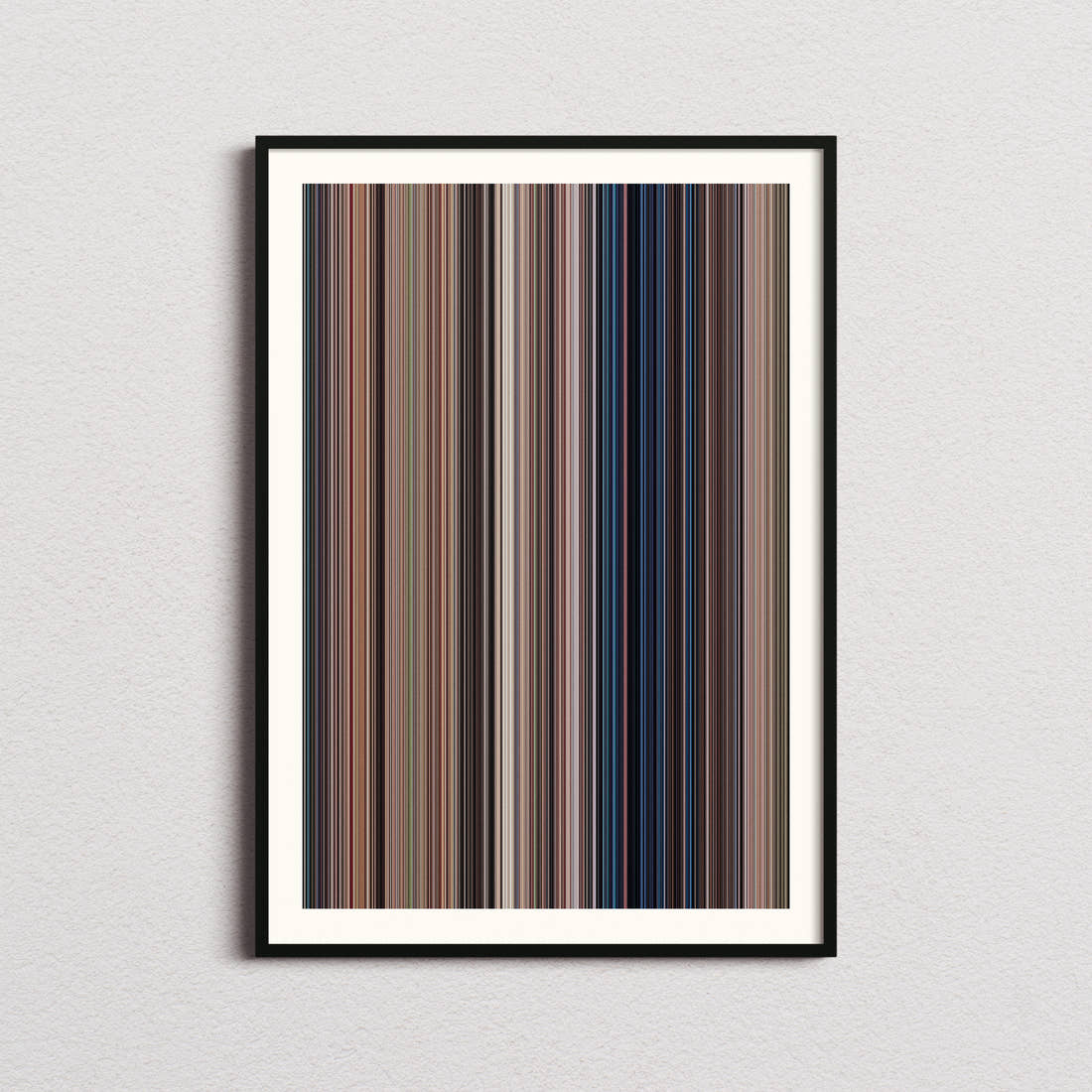 Wallace & Gromit: A Close Shave Movie Barcode Poster - Barcode Only