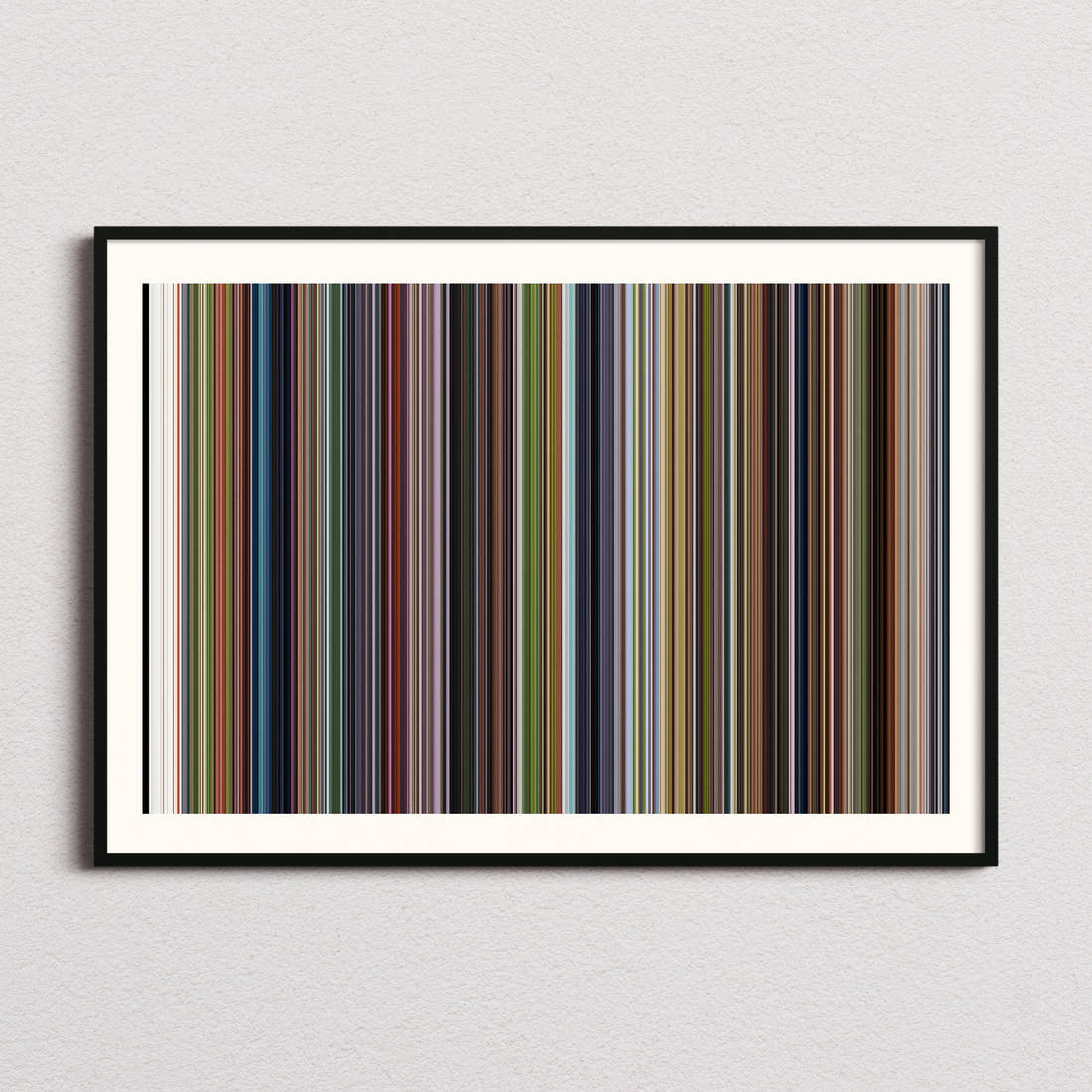 Watership Down Movie Barcode Poster - Barcode Only