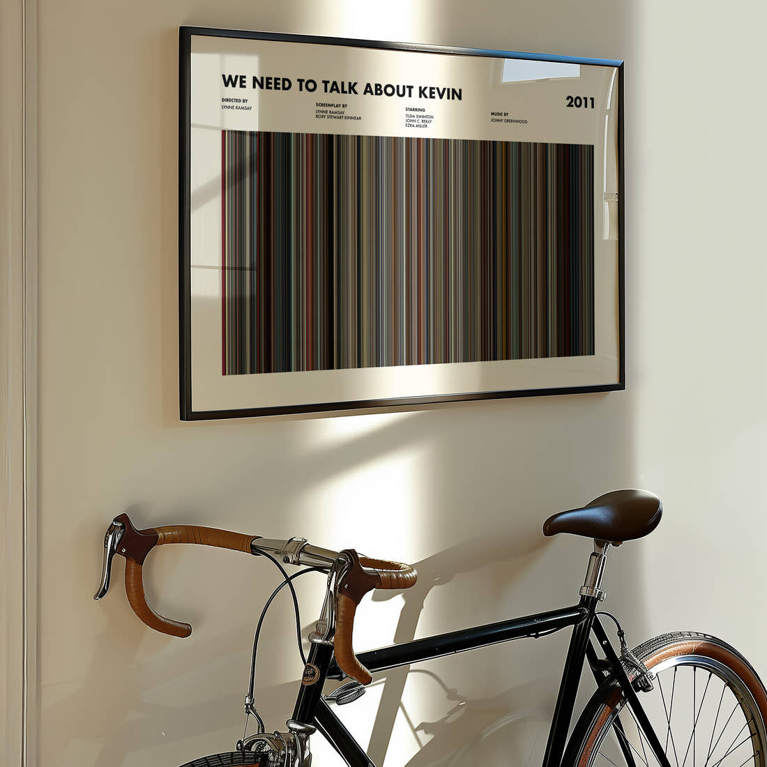We Need to Talk About Kevin Movie Barcode Poster