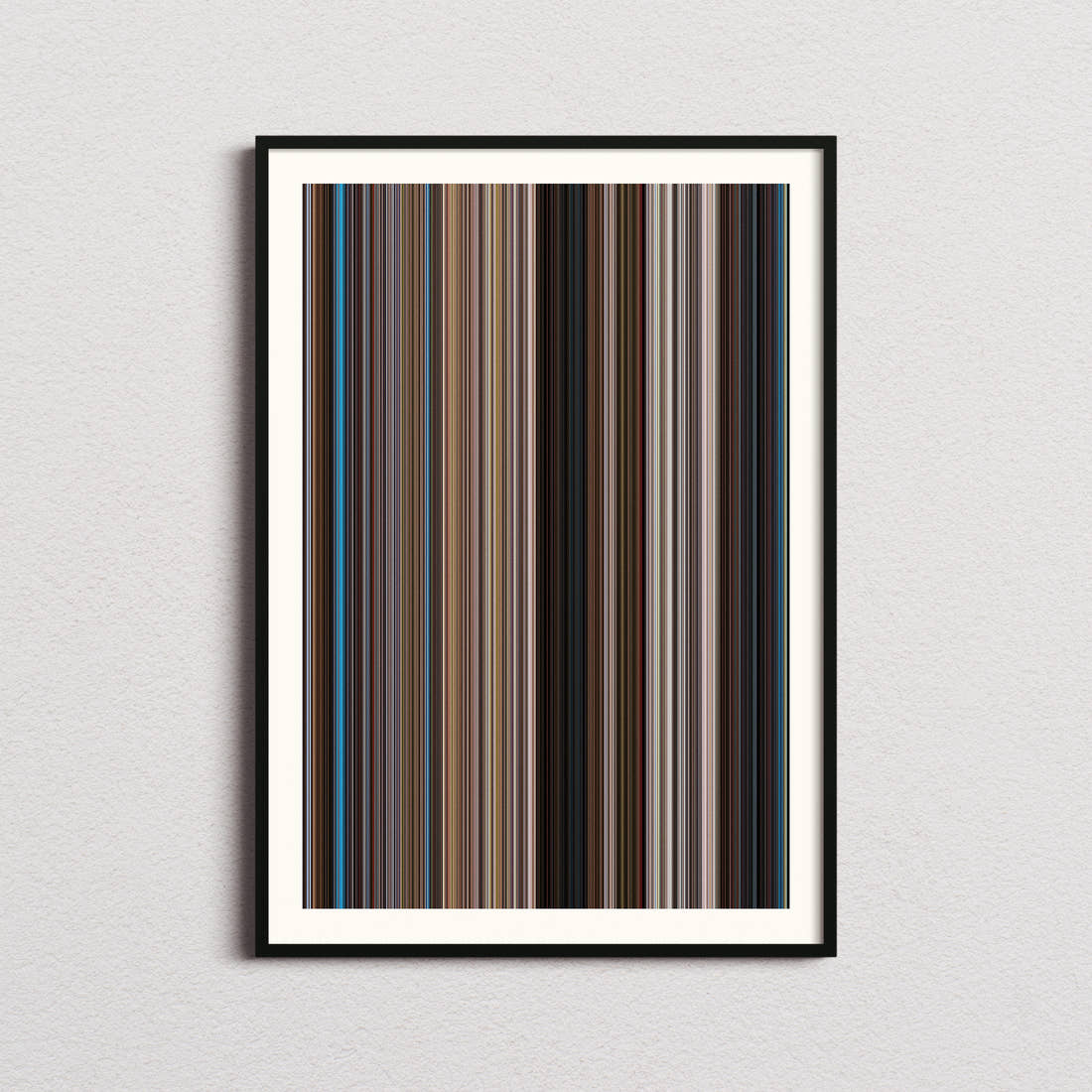We're the Millers Movie Barcode Poster - Barcode Only