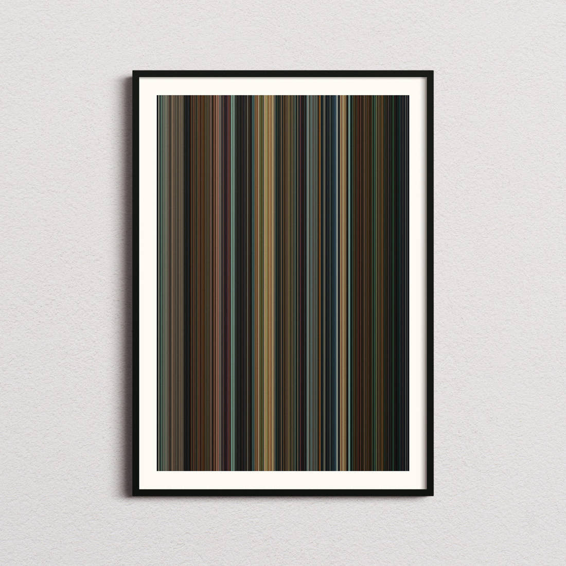 West Side Story 2021 Movie Barcode Poster - Barcode Only