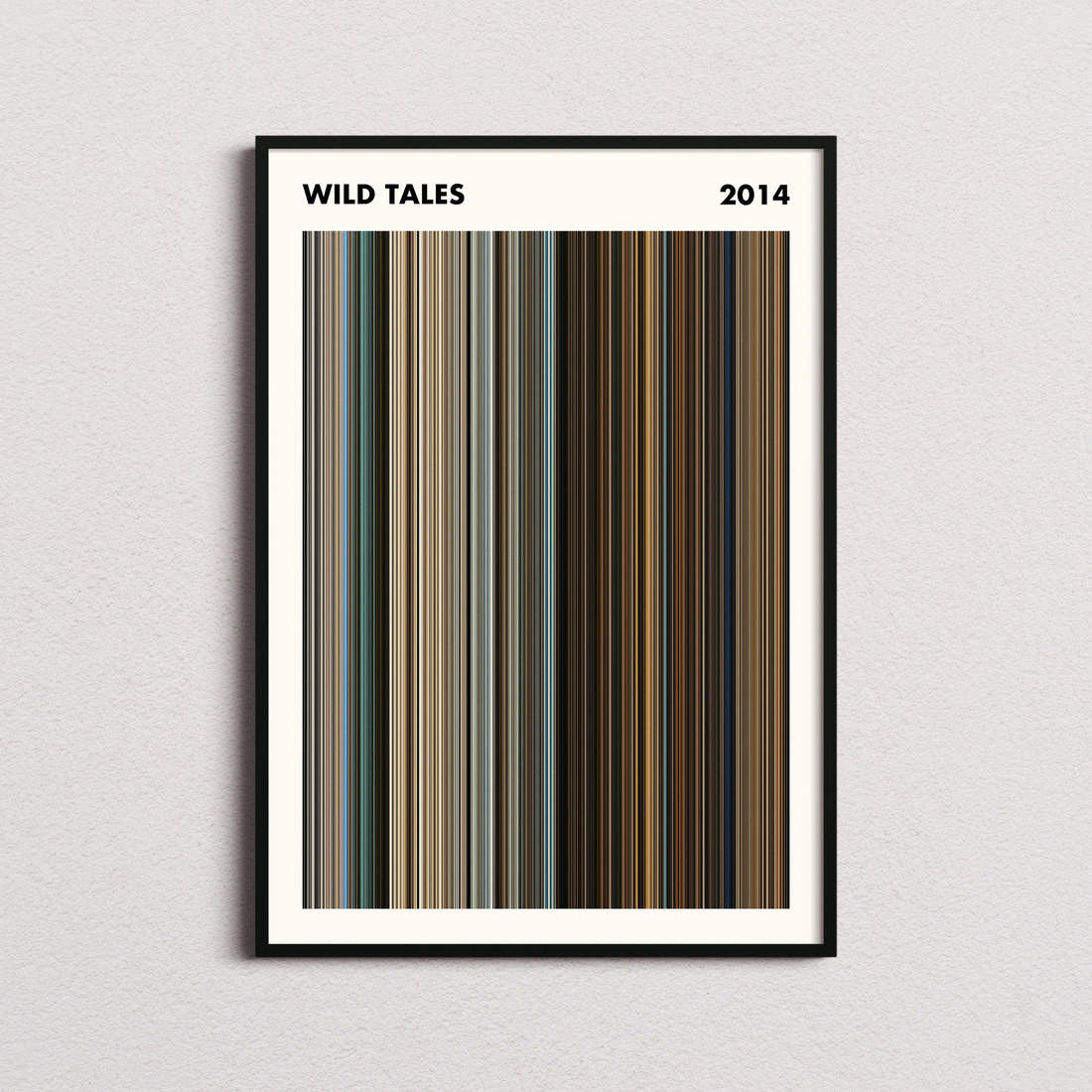 Wild Tales Movie Barcode Poster - Simplified