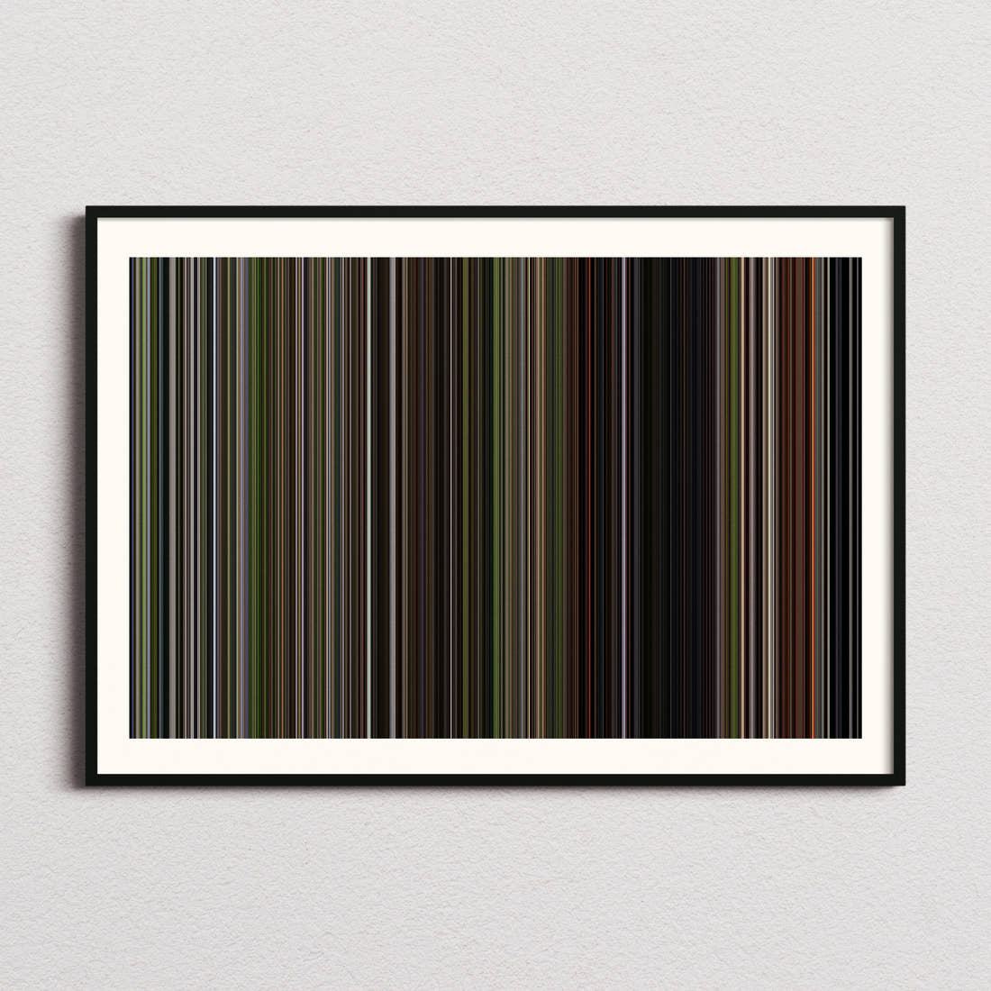 Wrong Turn Movie Barcode Poster - Barcode Only