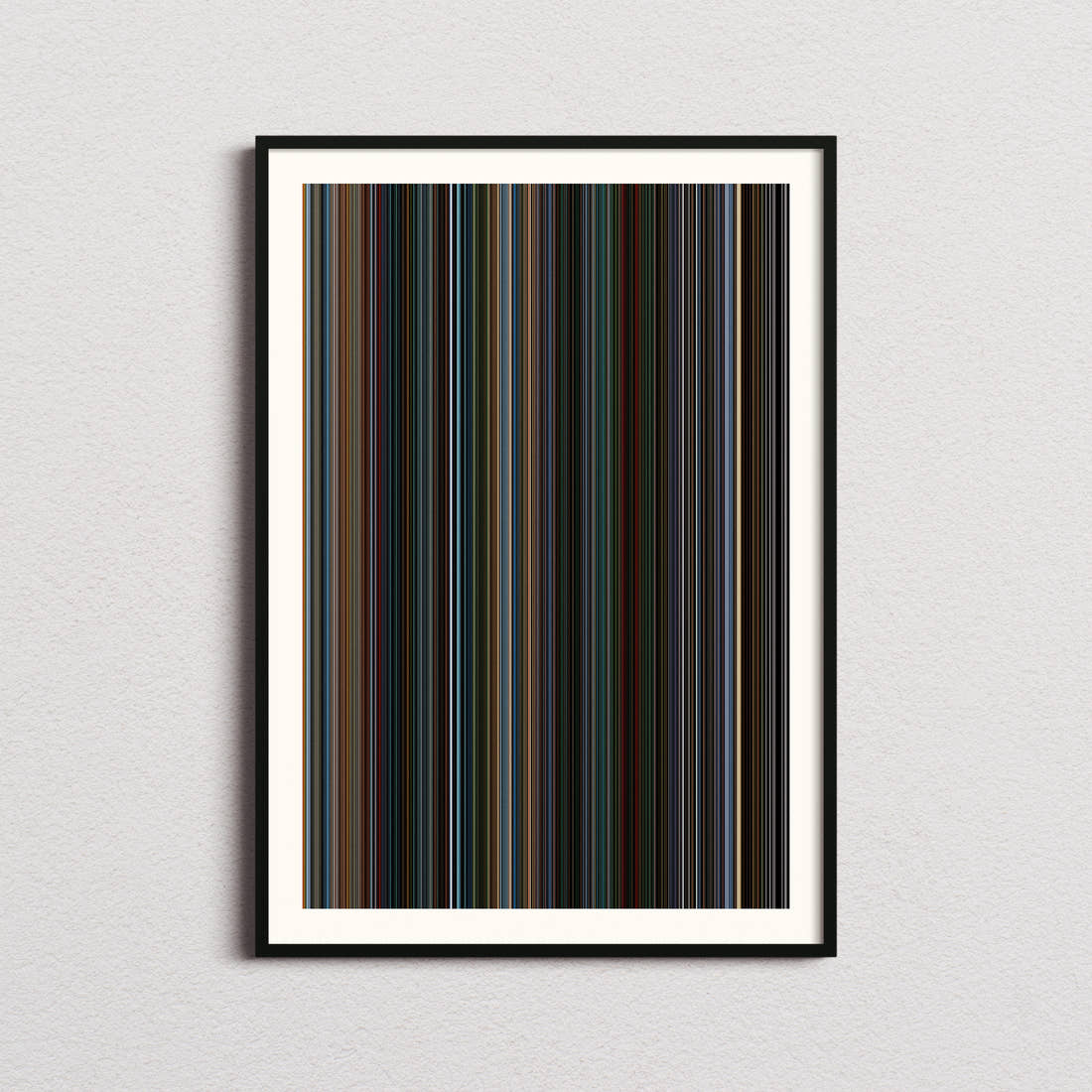 X2: X-Men United Movie Barcode Poster - Barcode Only