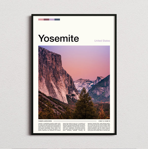 Yosemite - El Capitan - Travel Print
