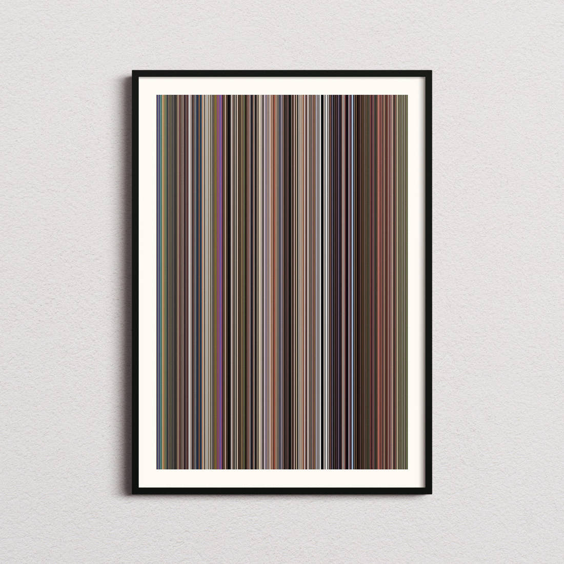 You Were My First Boyfriend Movie Barcode Poster - Barcode Only