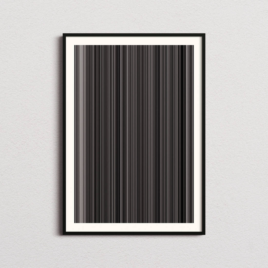 Young Frankenstein Movie Barcode Poster - Barcode Only
