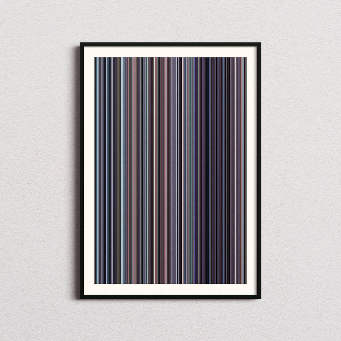 Zardoz Movie Barcode Poster - Barcode Only