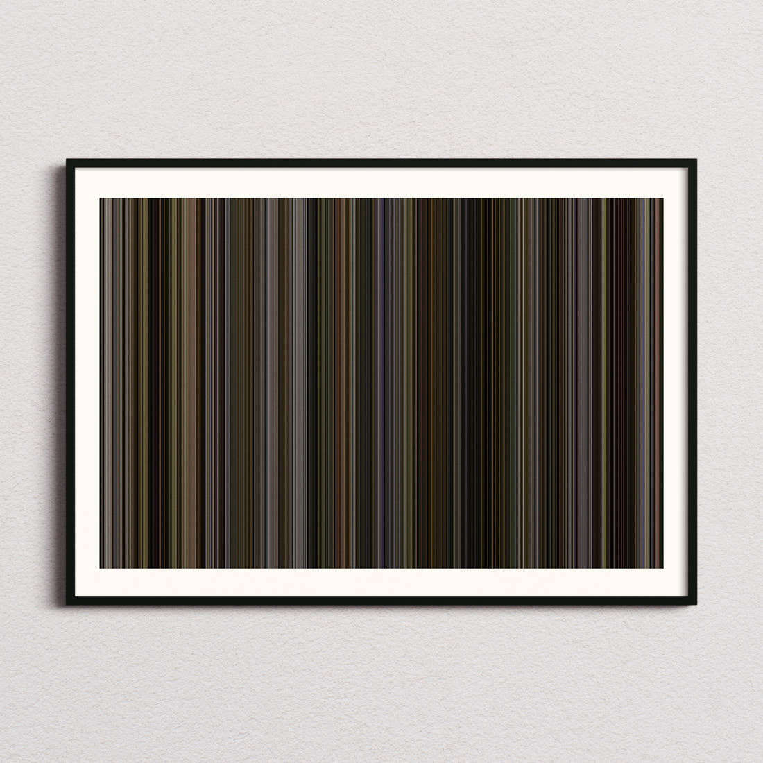 12th Fail Movie Barcode Poster - Barcode Only