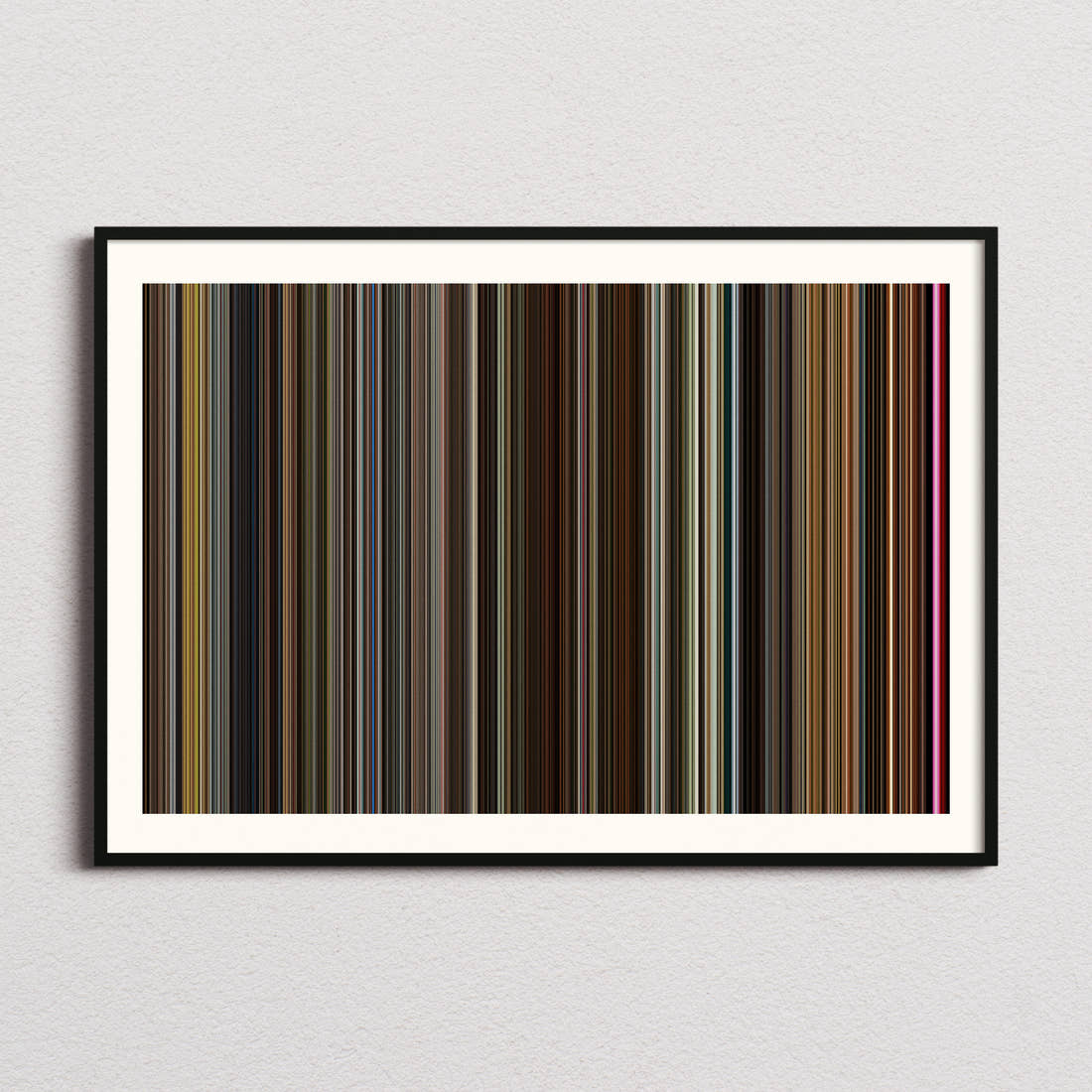 21 Jump Street Movie Barcode Poster - Barcode Only