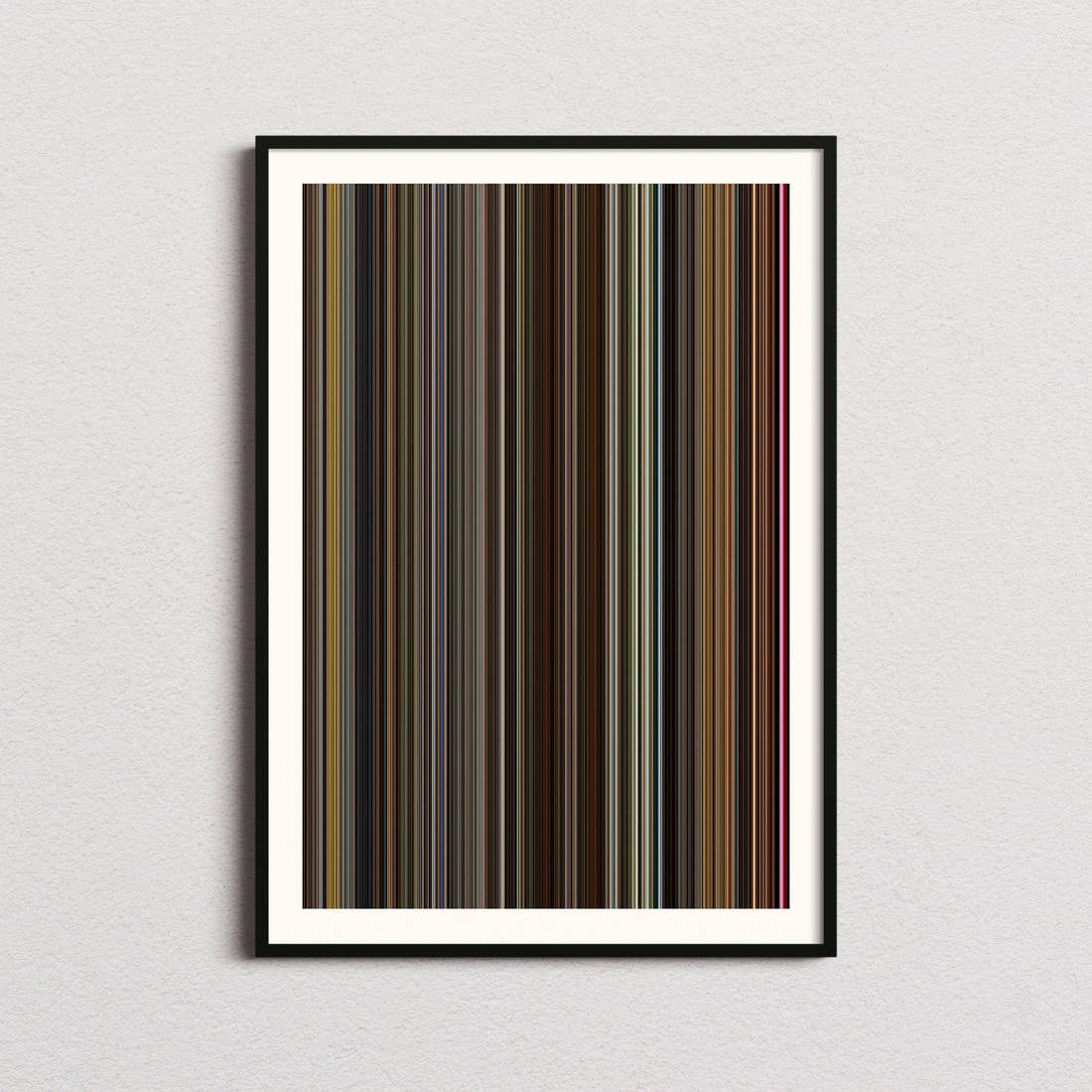 21 Jump Street Movie Barcode Poster - Barcode Only