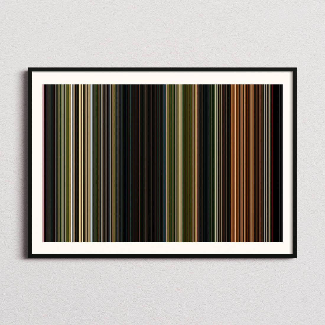 28 Years Later: The Bone Temple Movie Barcode Poster - Barcode Only