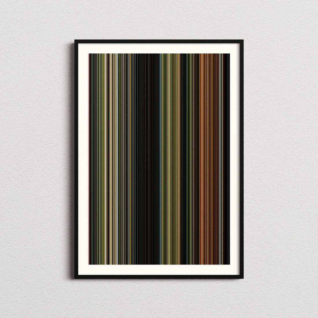 28 Years Later: The Bone Temple Movie Barcode Poster - Barcode Only