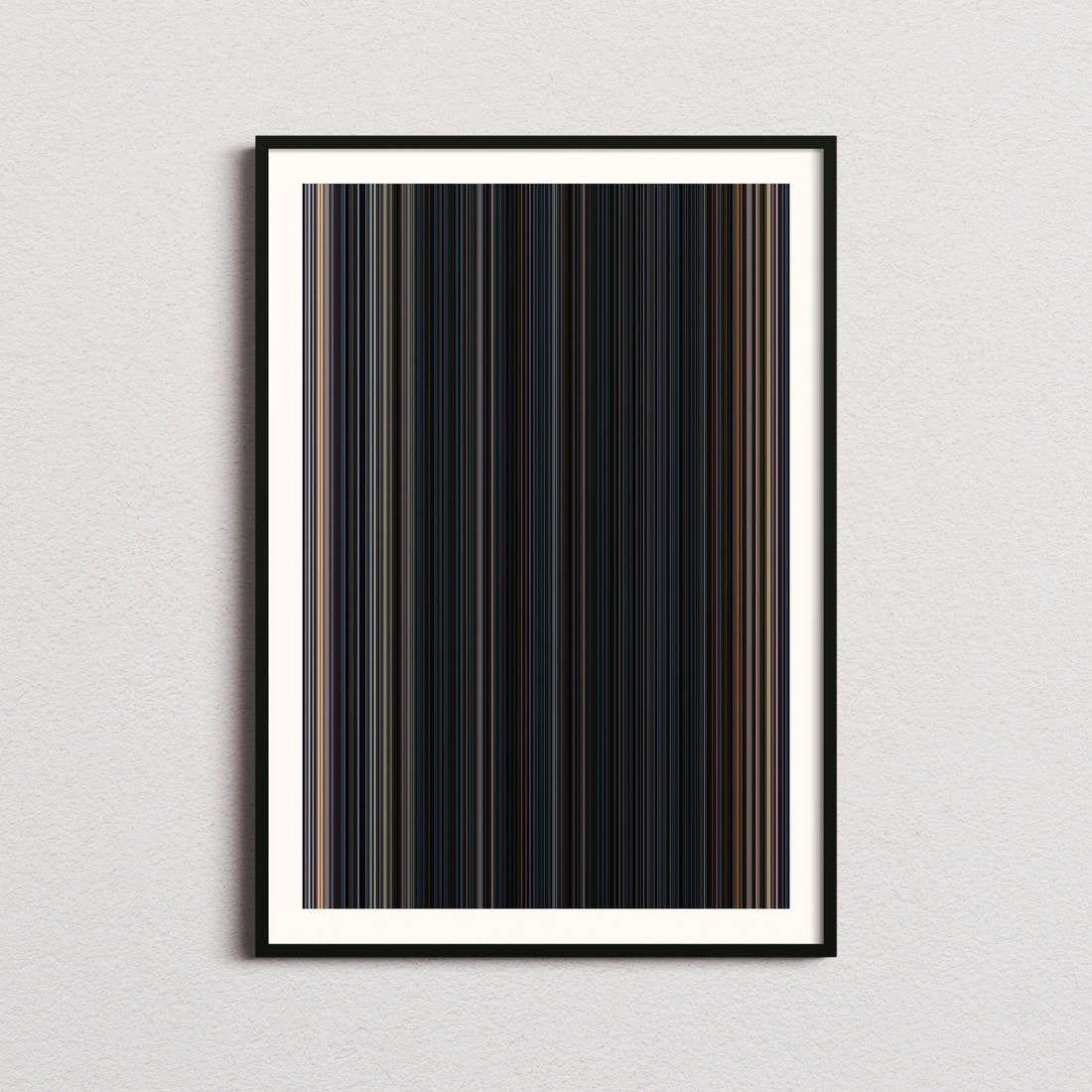 30 Days of Night Movie Barcode Poster - Barcode Only