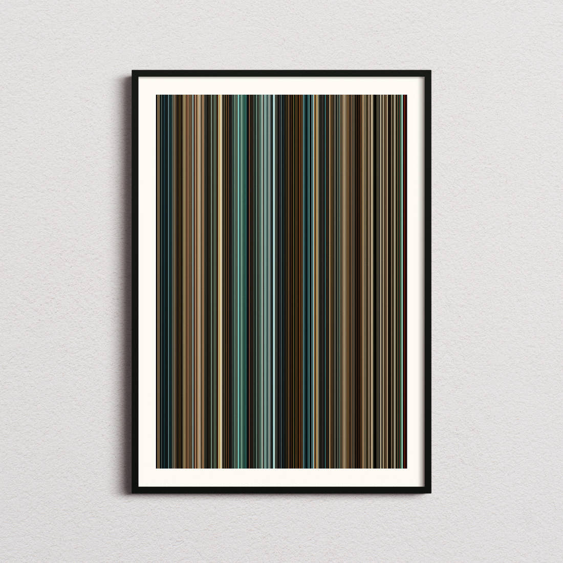 300: Rise of an Empire Movie Barcode Poster - Barcode Only